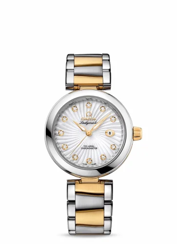 Omega LadyMatic Co-Axial 34 Stainless Steel / Yellow Gold / MOP / Bracelet 425.20.34.20.55.002 (42520342055002)
